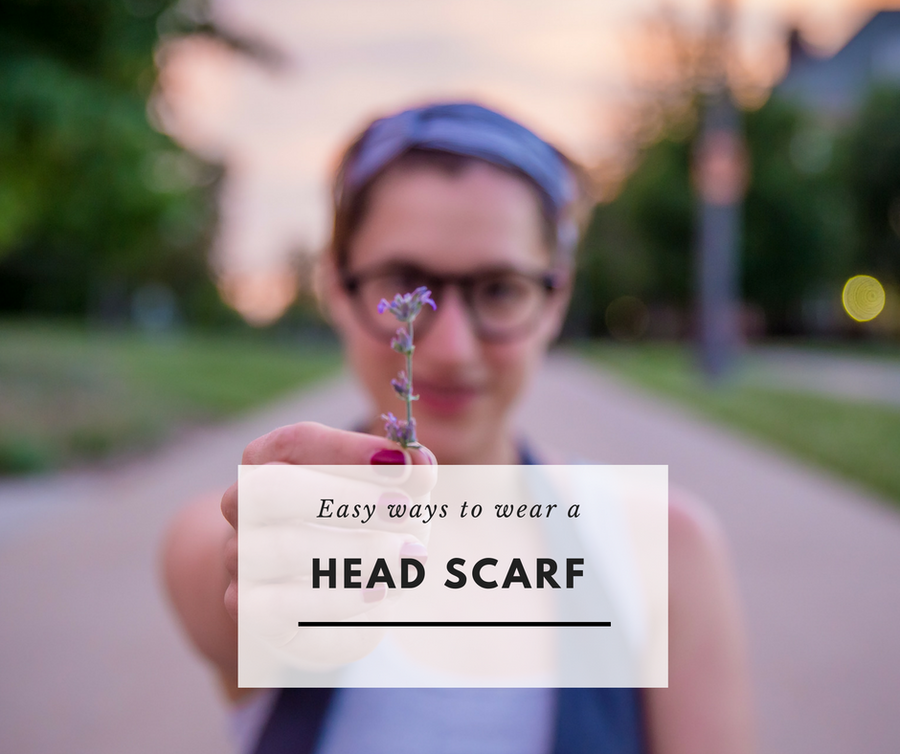 Easy Ways to wear a Head Scarf