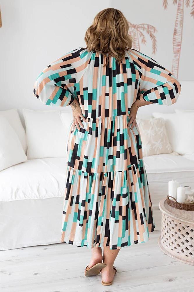 Jackson Geometric Printed Dress